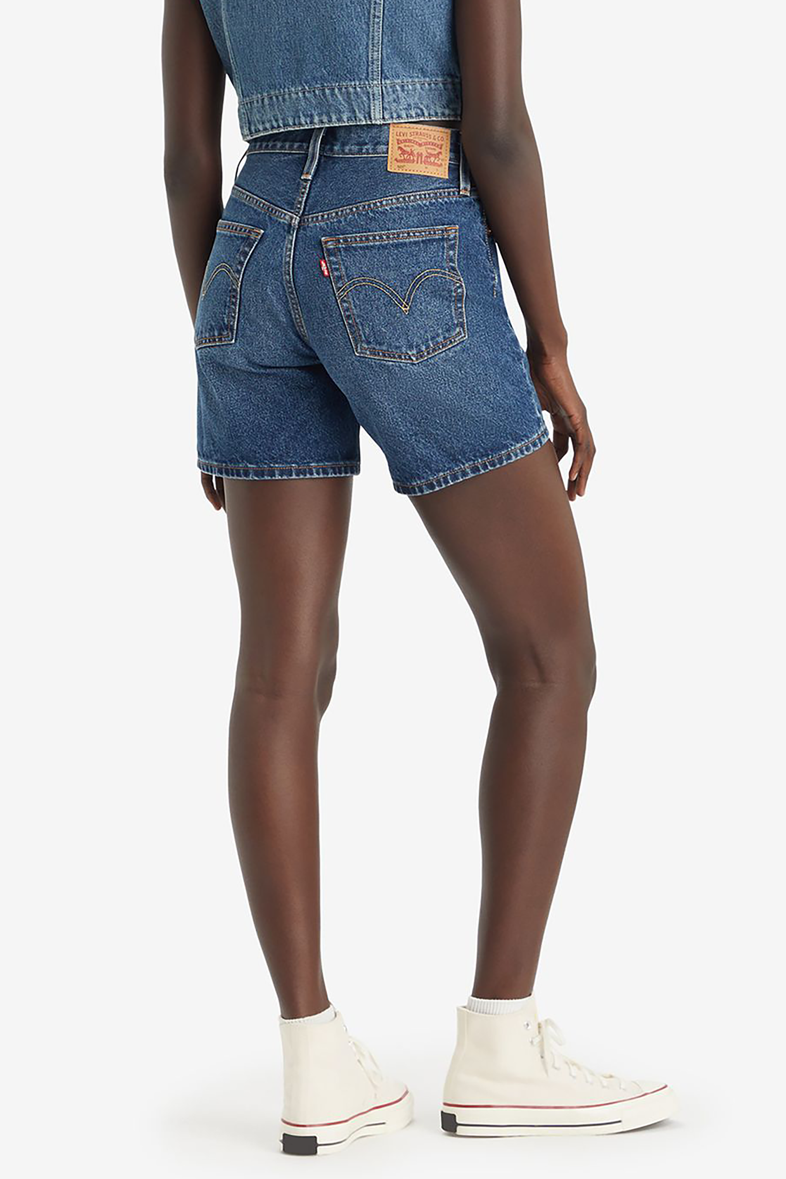 501 Mid Thigh Short in Pleased to Meet You