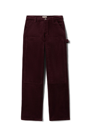 Women's Brixton Essex Patched Painter Pant in Port