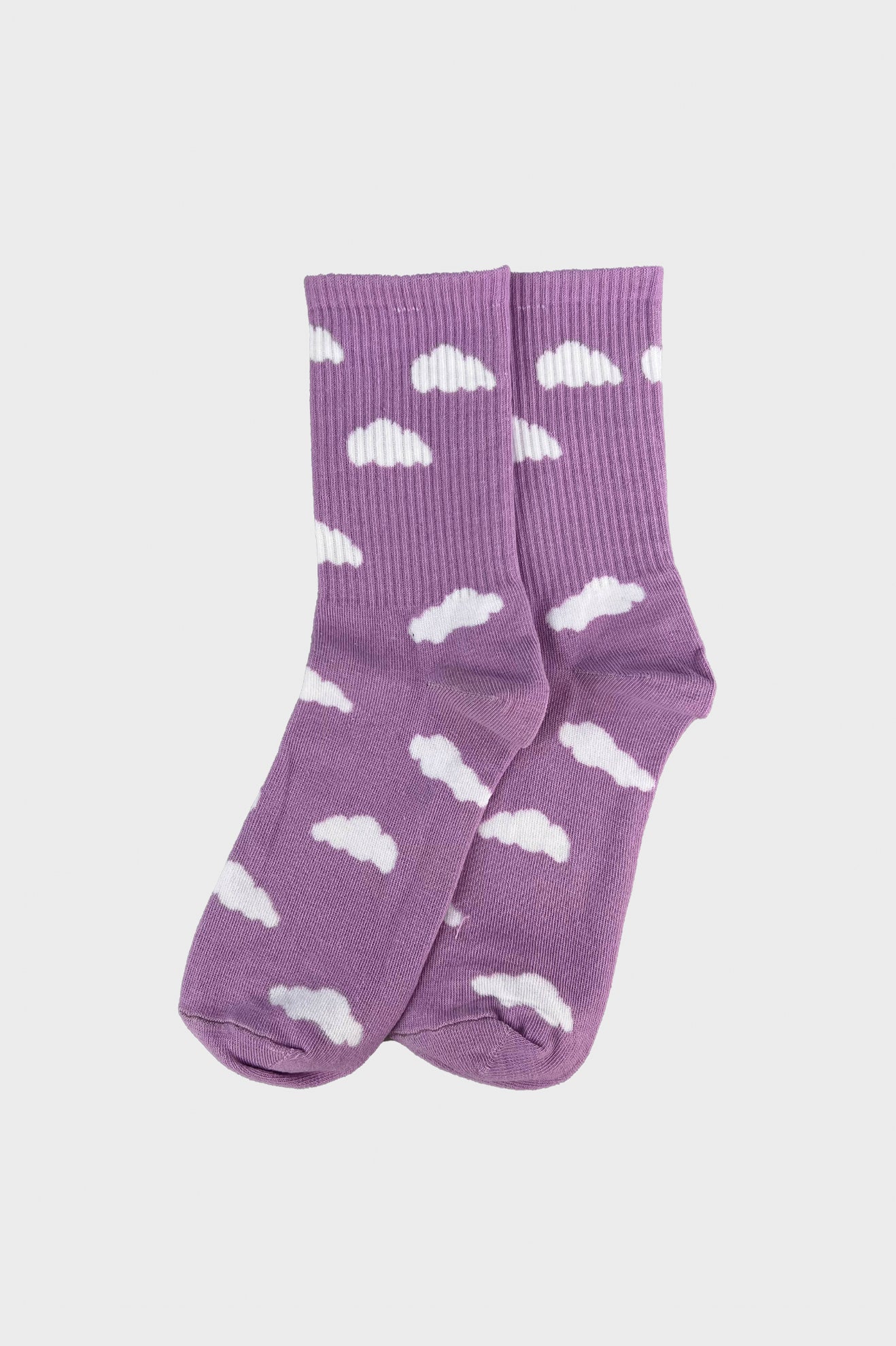 Women's Cloudy Sky Tube Socks