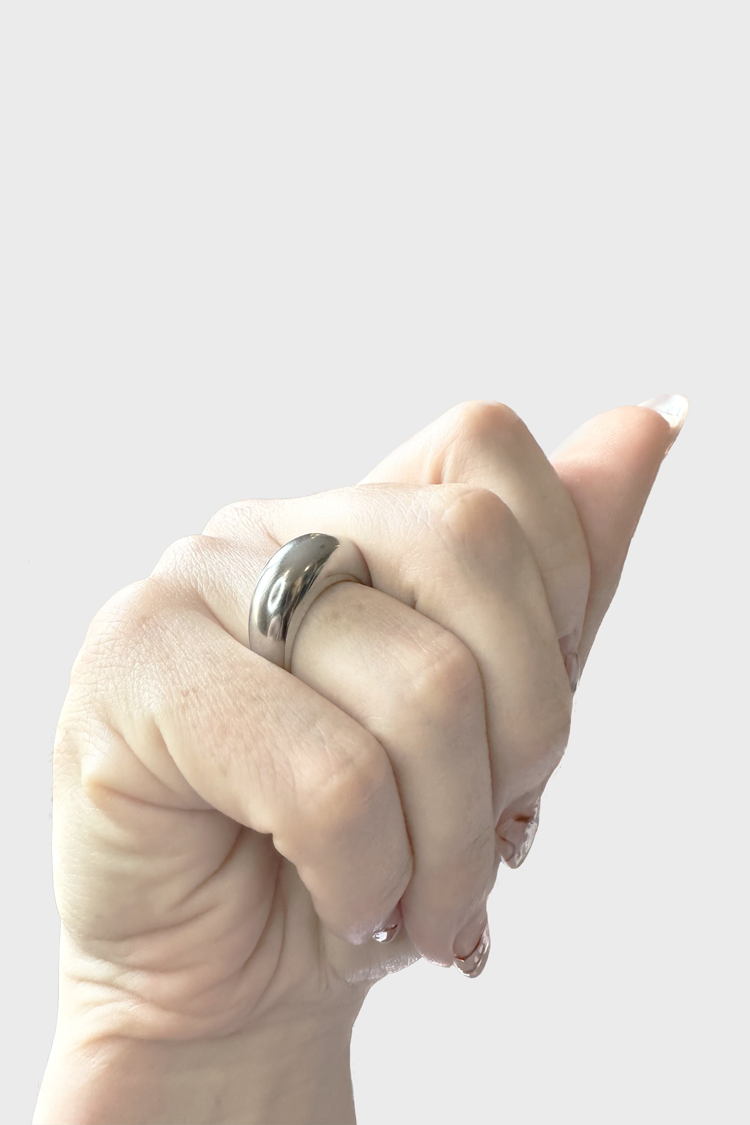 Dome Ring in Silver