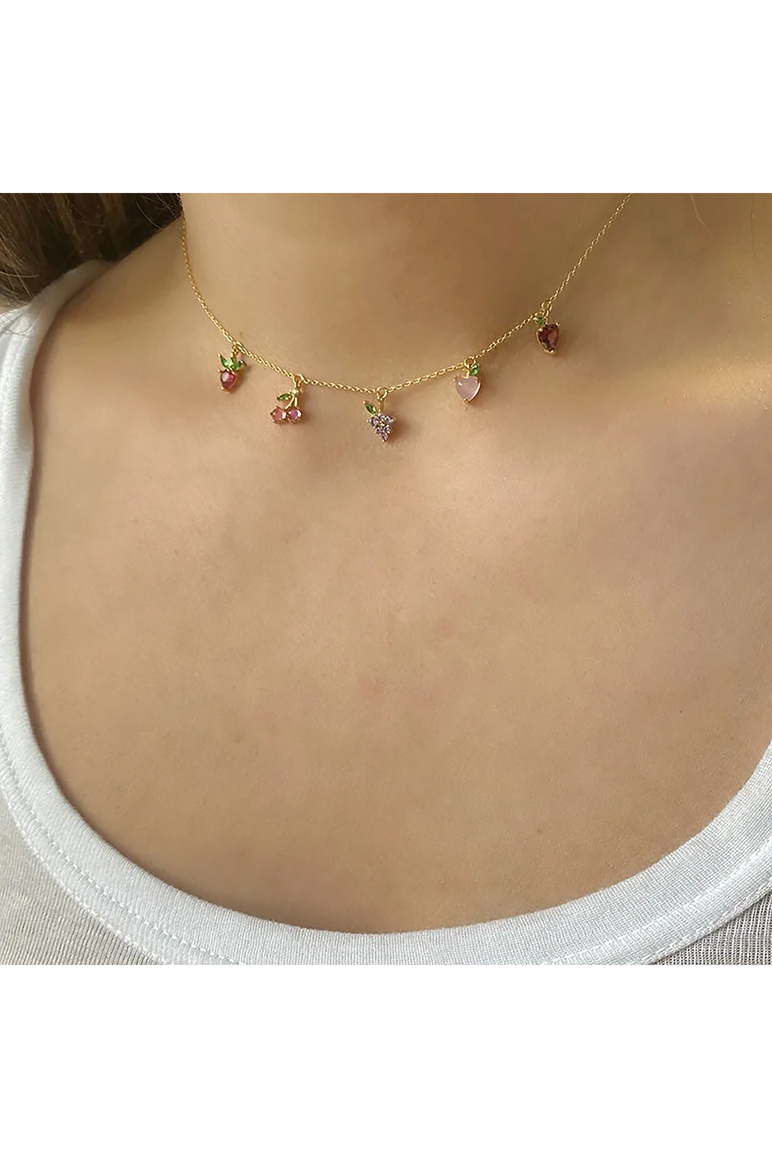 Fruit Basket Charm Chain