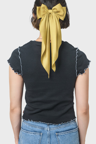 Retro Satin Bow