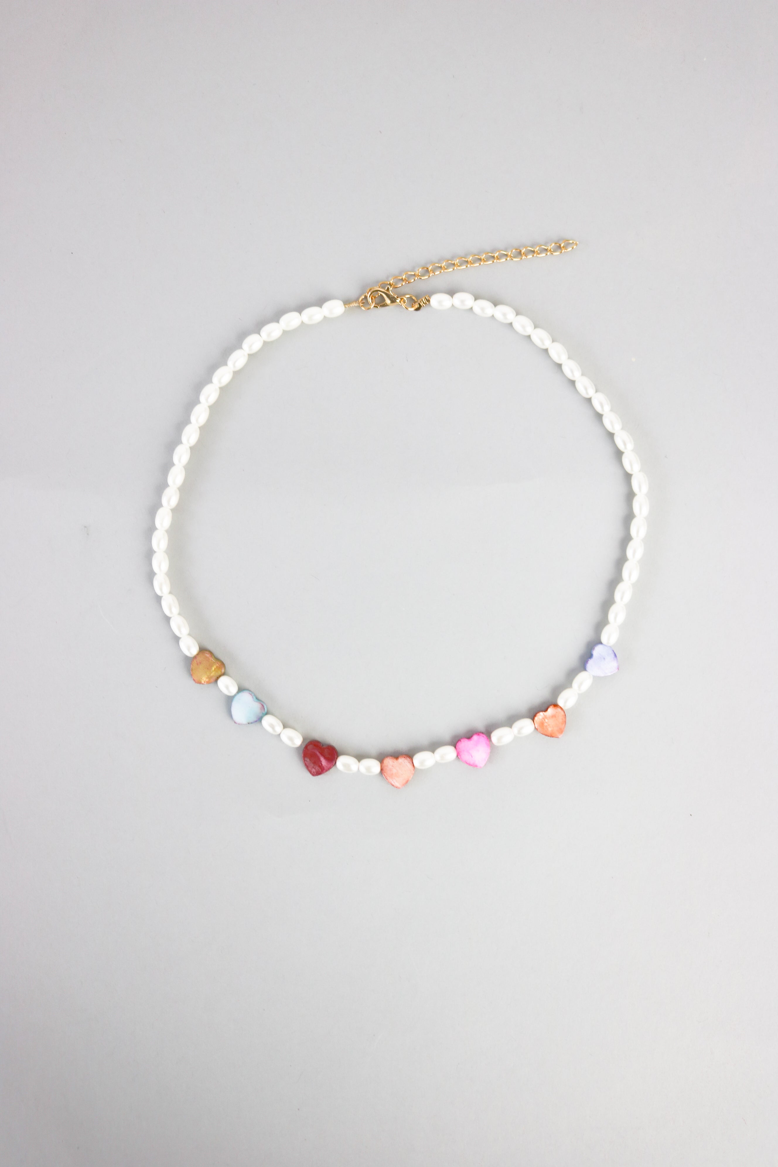 Beaded Heart Necklace