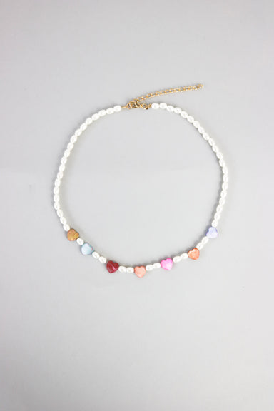 Beaded Heart Necklace