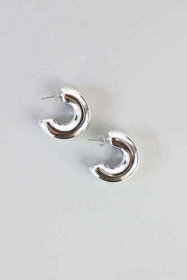 Want a chunky hoop earring without all the weight and pull? Look no further.