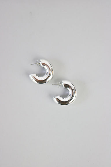 Want a chunky hoop earring without all the weight and pull? Look no further.
