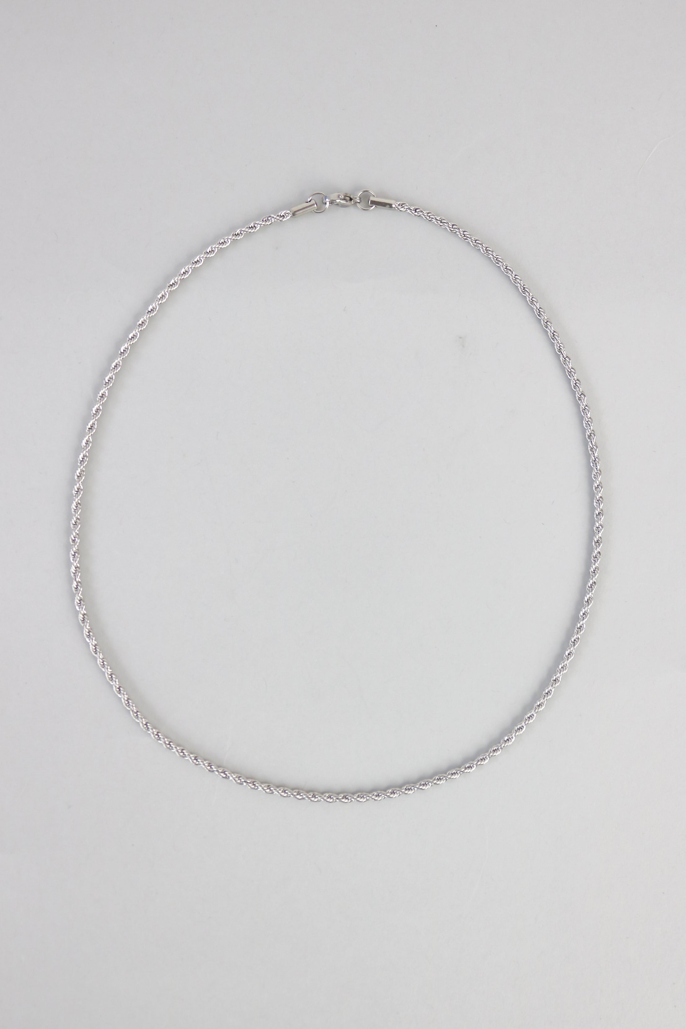 Delicate Rope Chain in Silver