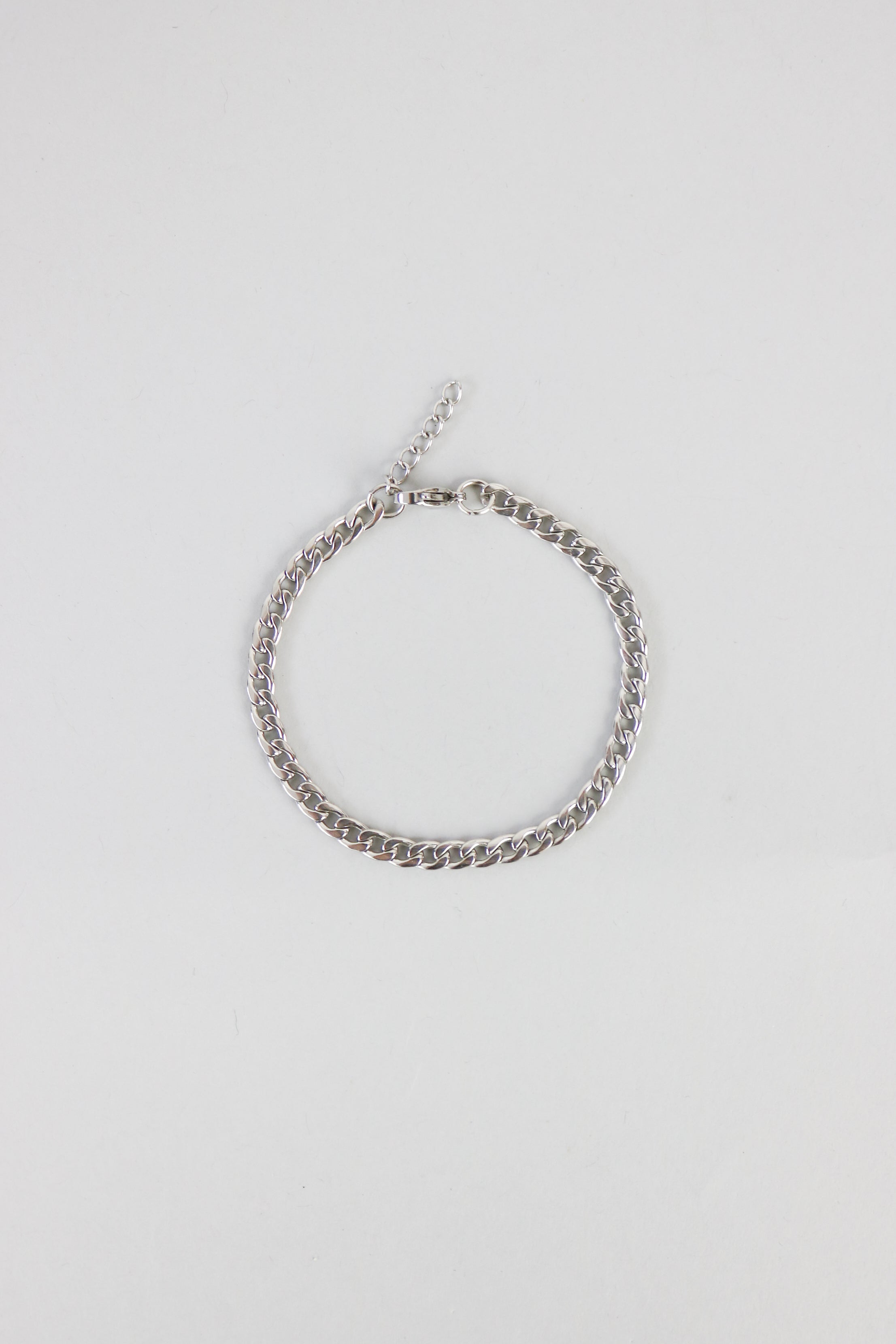 Standard Cuban Link Bracelet in Silver