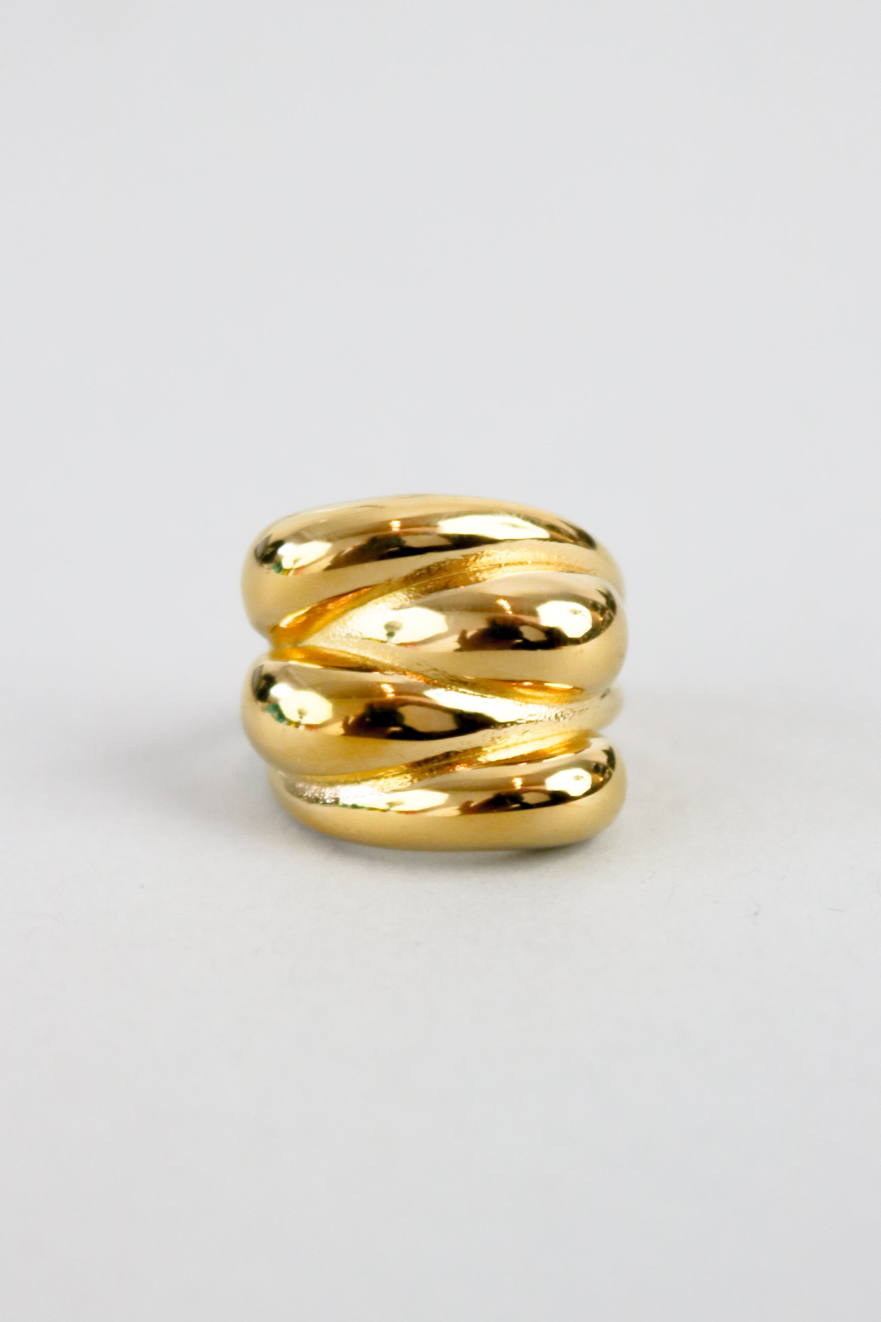 Globby Ring in Gold