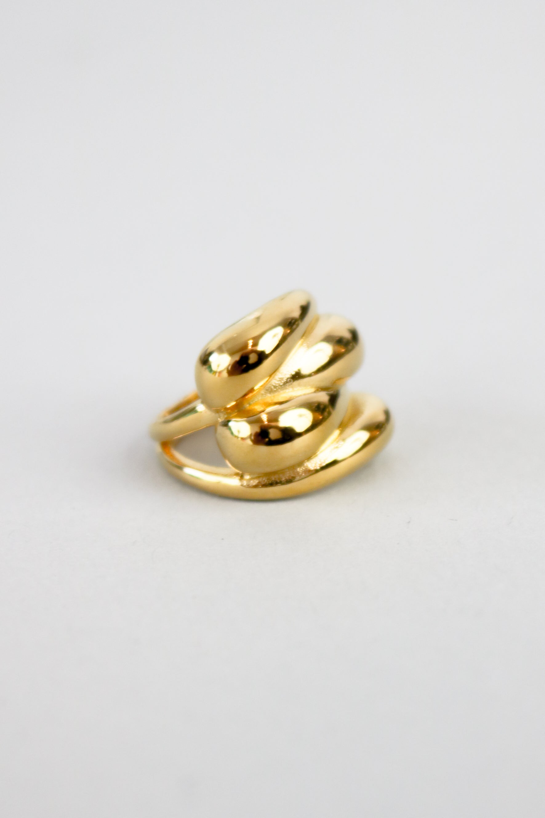Globby Ring in Gold