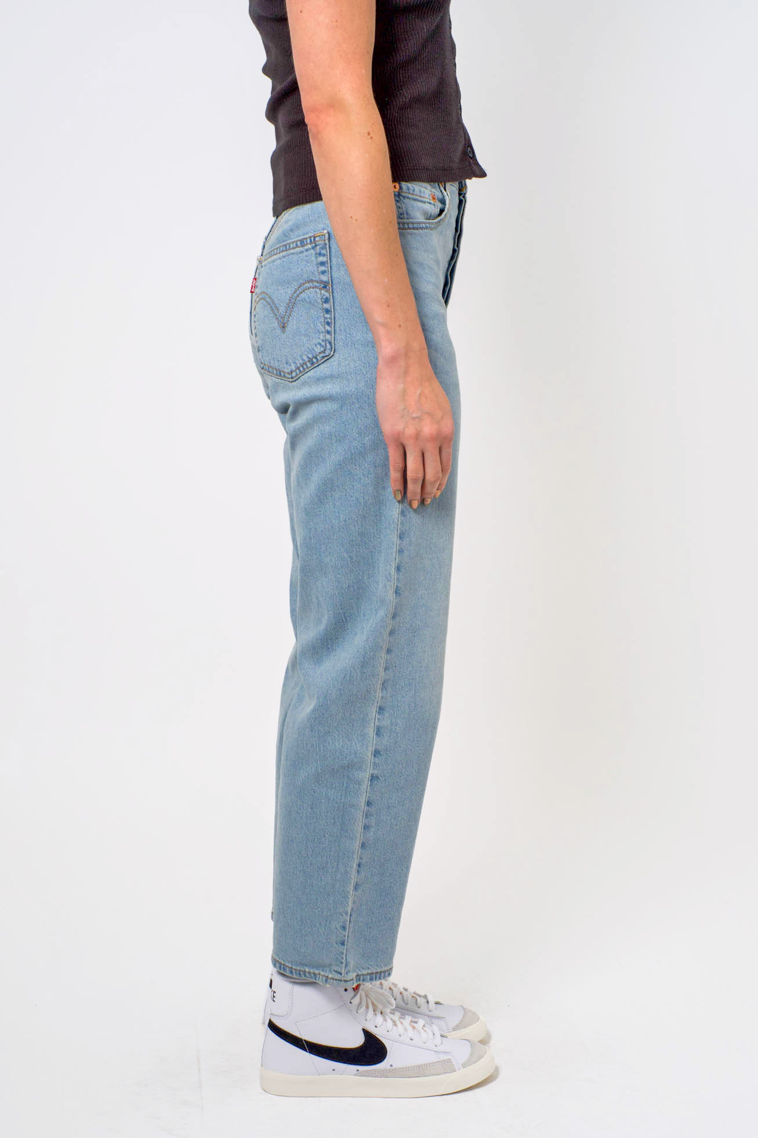 Levi's Ribcage Straight Ankle in Cool Popsicle