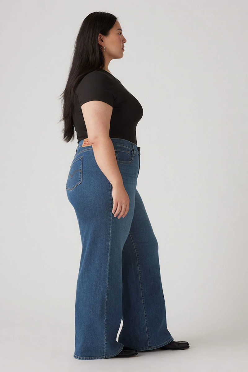 Women's Levi's Plus 318 Shaping Wide Leg in Clever Girl