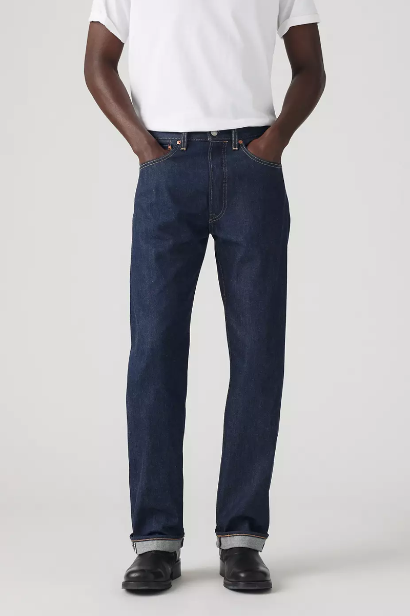 Men's Levi's 501 Original in Button Your Fly Rigid Selvedge