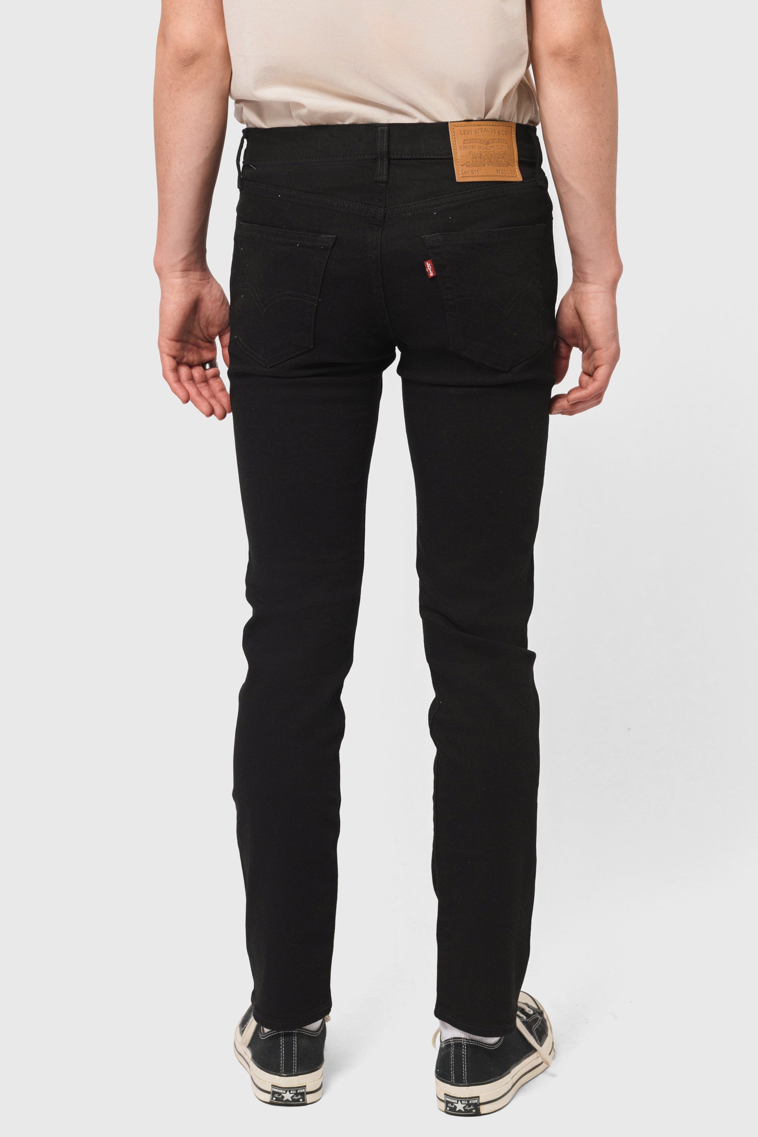 Men's Levi's 511 Slim Fit in Black Leaf ADV