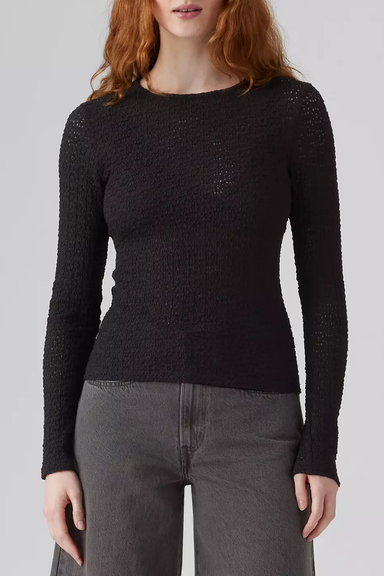 Women's Levi's Anika Crew in Anthracite Night