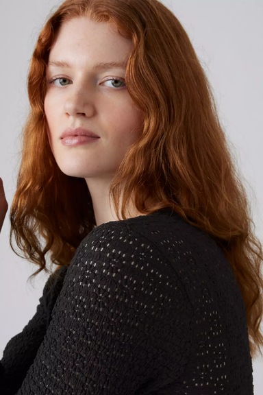 Women's Levi's Anika Crew in Anthracite Night