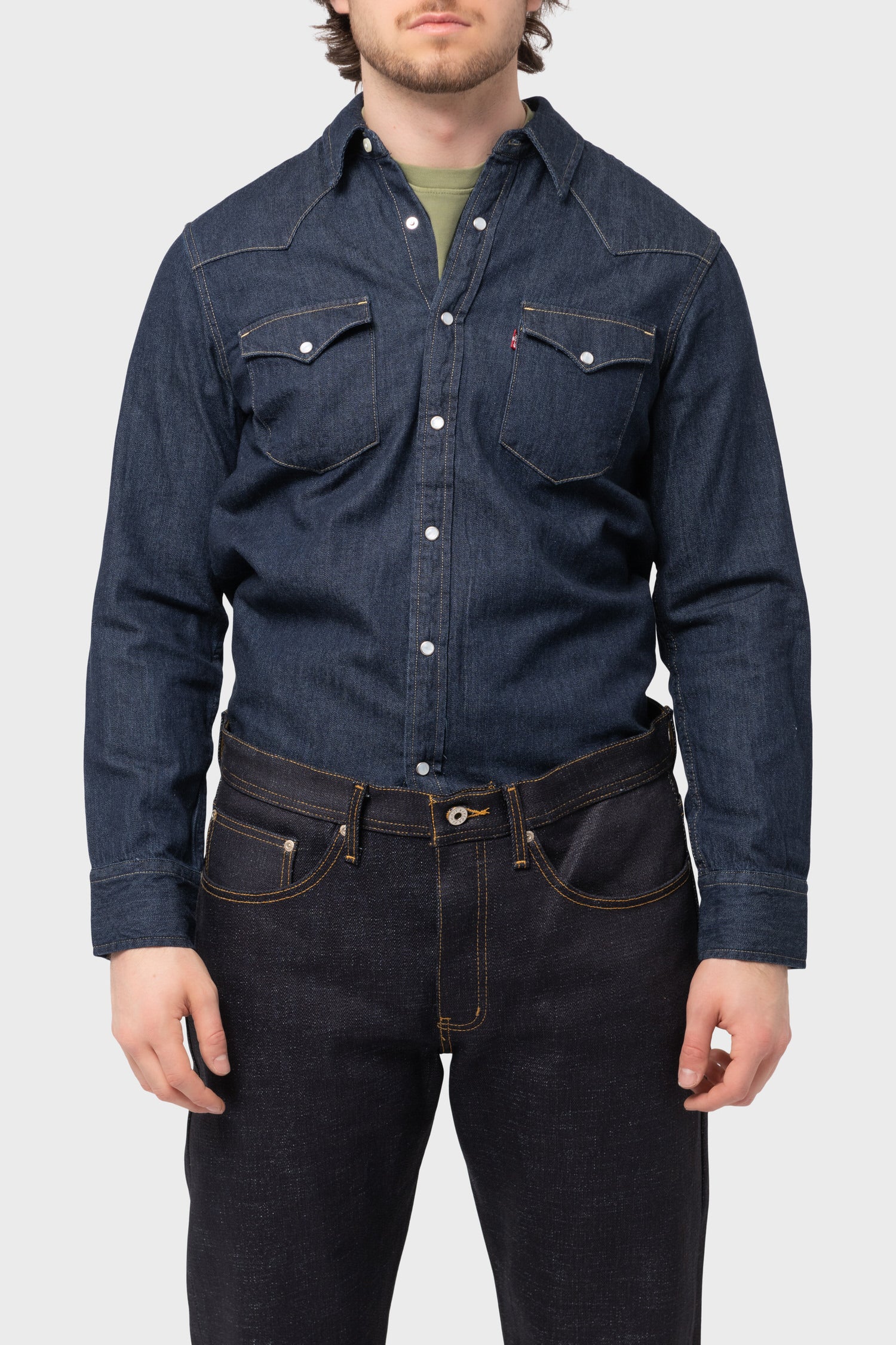 Men's Levi's Classic Western in Red Cast Rinse