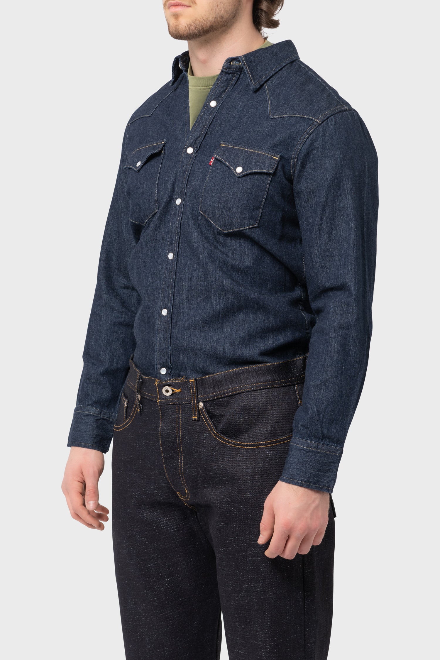 Men's Levi's Classic Western in Red Cast Rinse