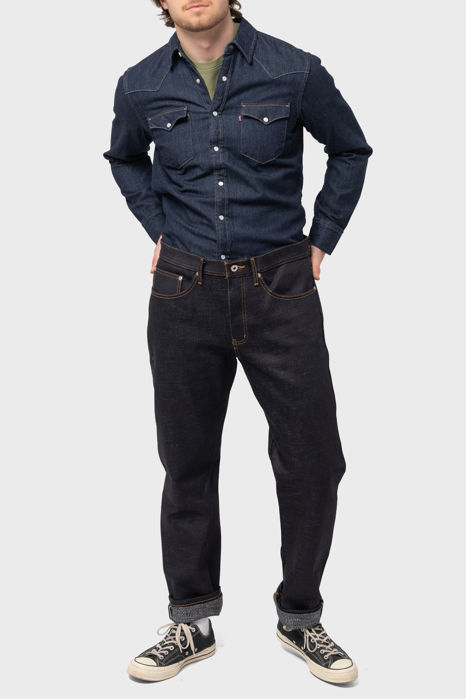 Men's Levi's Classic Western in Red Cast Rinse