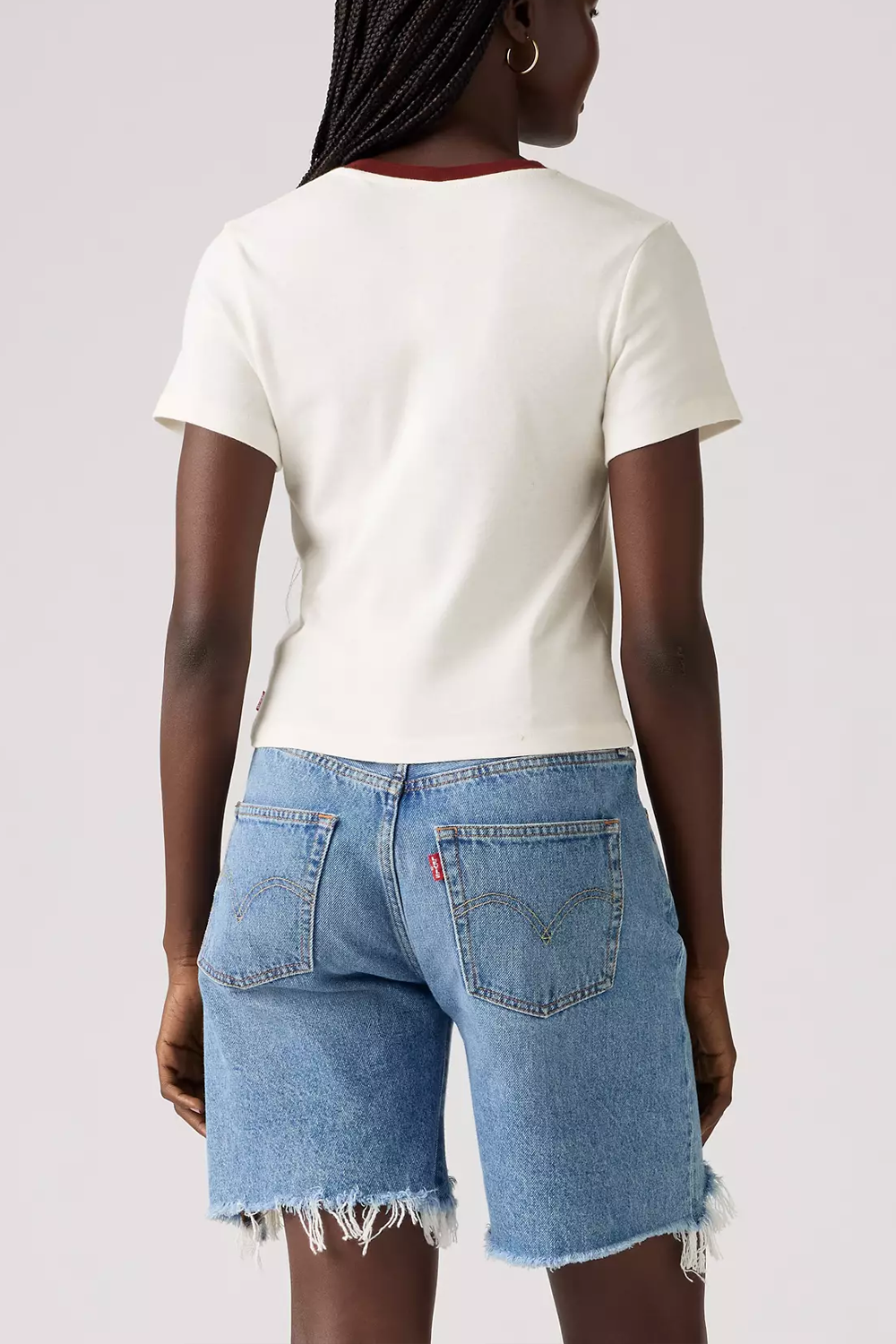 Women's Levi's Essential Sporty Tee in Muttley Crew