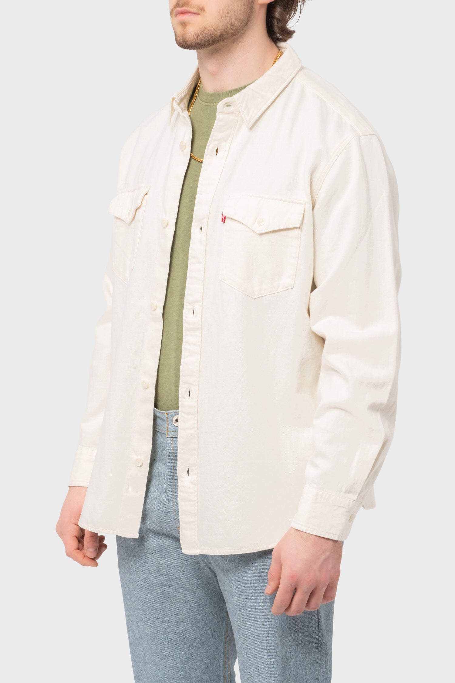 Men's Levi's Relaxed Fit Western in Fresh Ecru