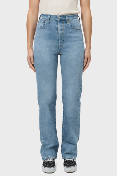 Women's Levi's Ribcage Full Length in Samba Tango Light