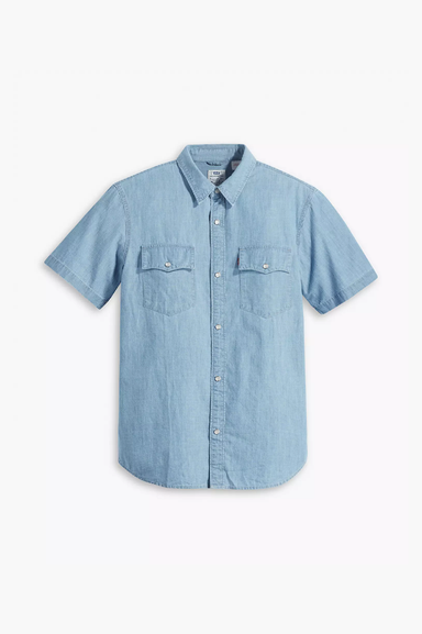 Men's Levi's SS Relaxed Fit Western in New Hyde Chambray