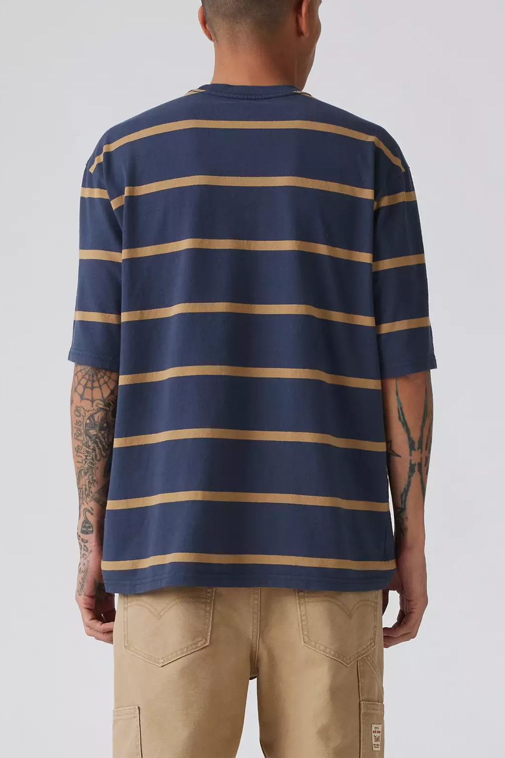 SS Workwear Tee in Navy Blazer Ermine