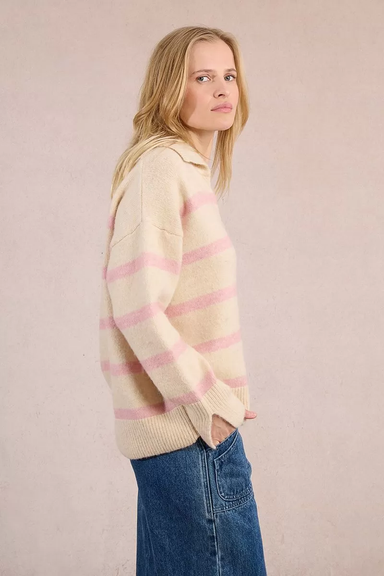 Women's Molly Bracken Saylor Nautical Knit in Rose