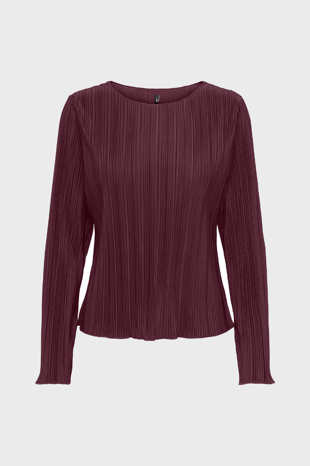 Women's Only Pery LS Boat Neck in Wine Tasting