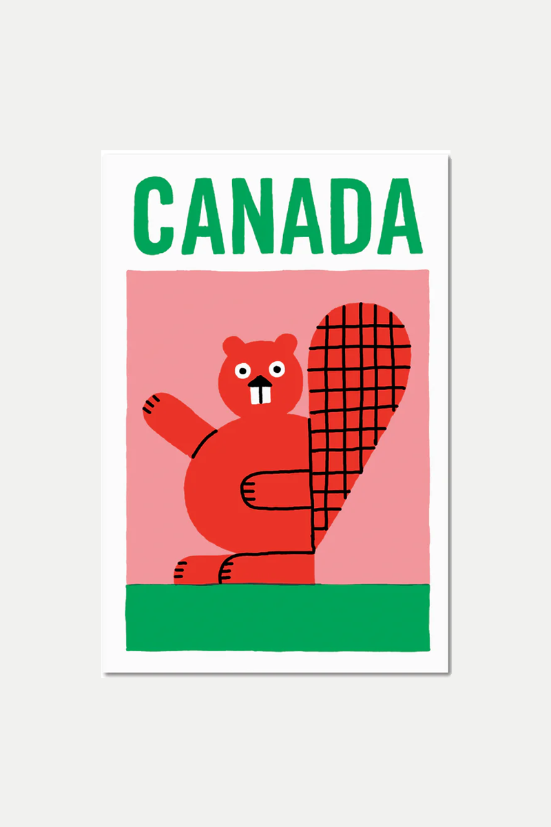 Beaver Postcard