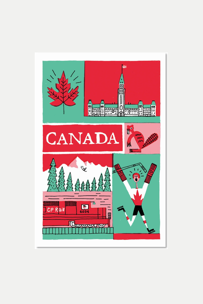 Paperole Canada Postcard