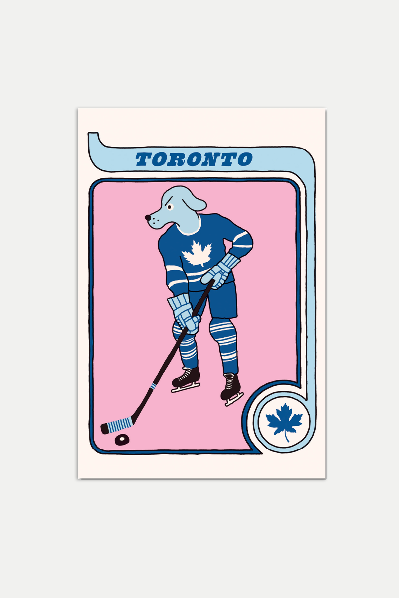 Paperole Toronto Hockey Postcard