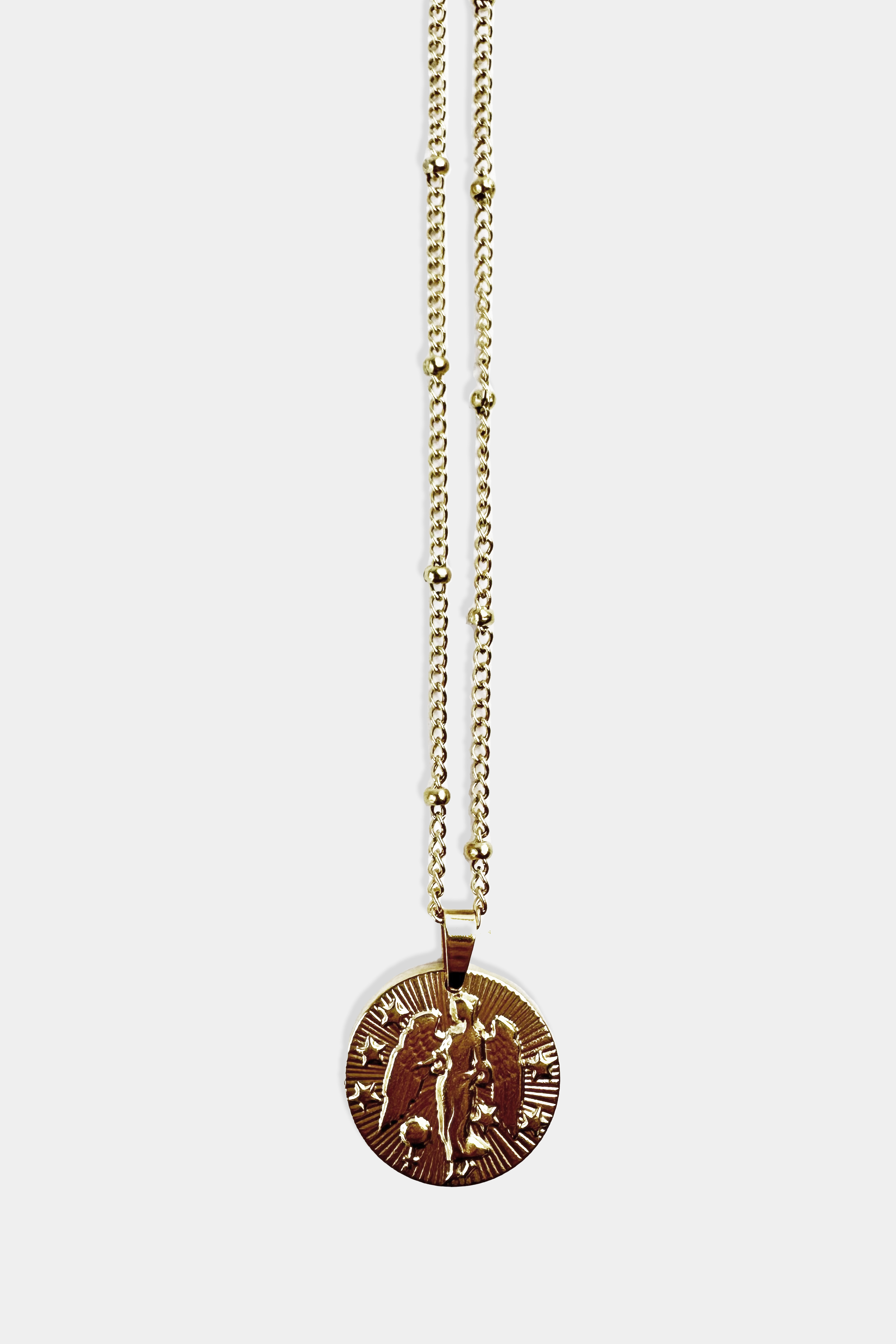 Retro Zodiac Charm Necklace