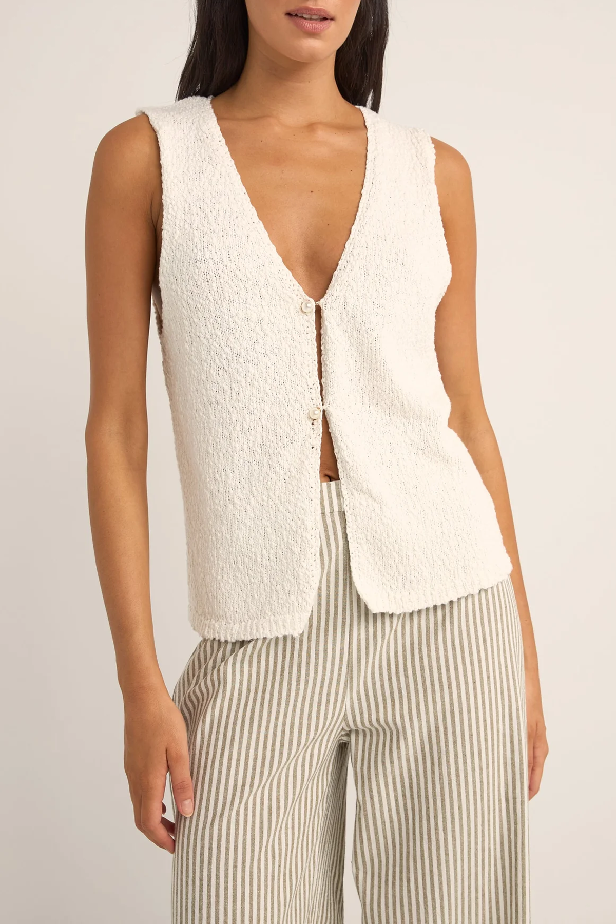Adele Longline Knit Vest
