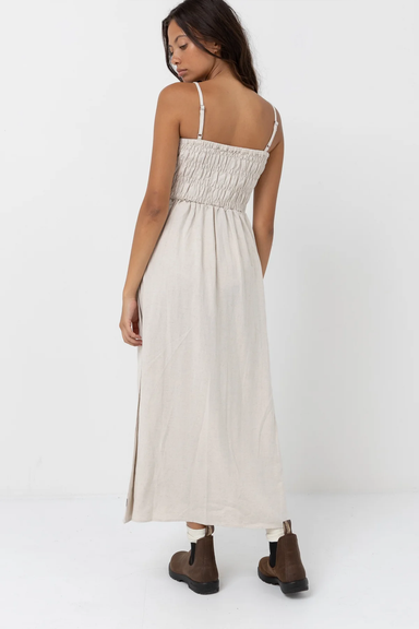 Women's Rhythm Classic Shirred Midi Dress