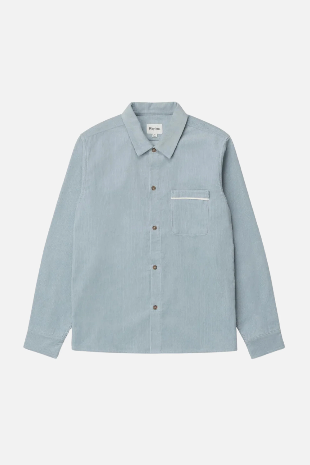 Men's Rhythm Corduroy LS Shirt in Mist