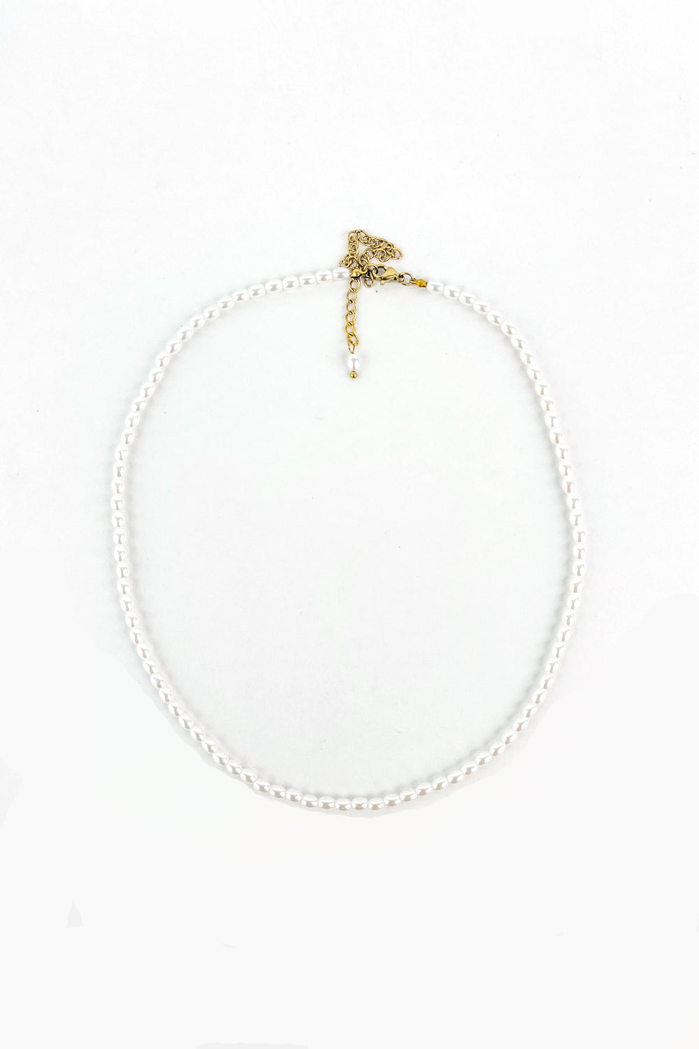 Rice Grain Pearl Choker