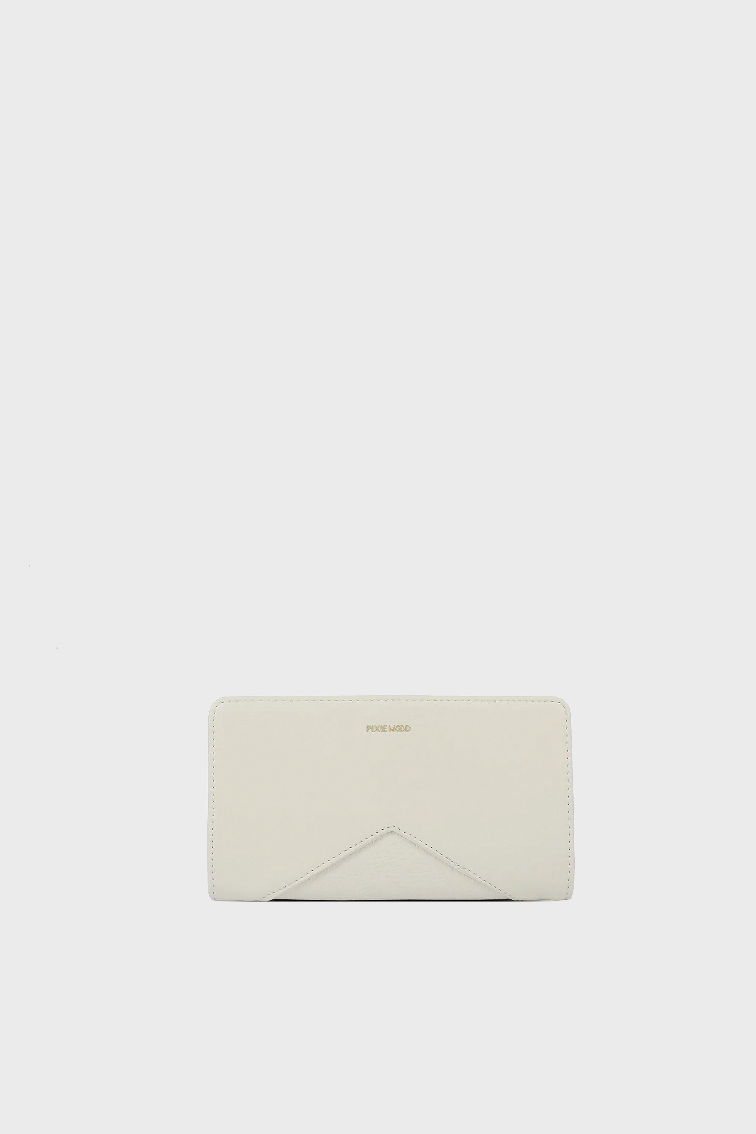 Sophie Wallet in Coconut Cream