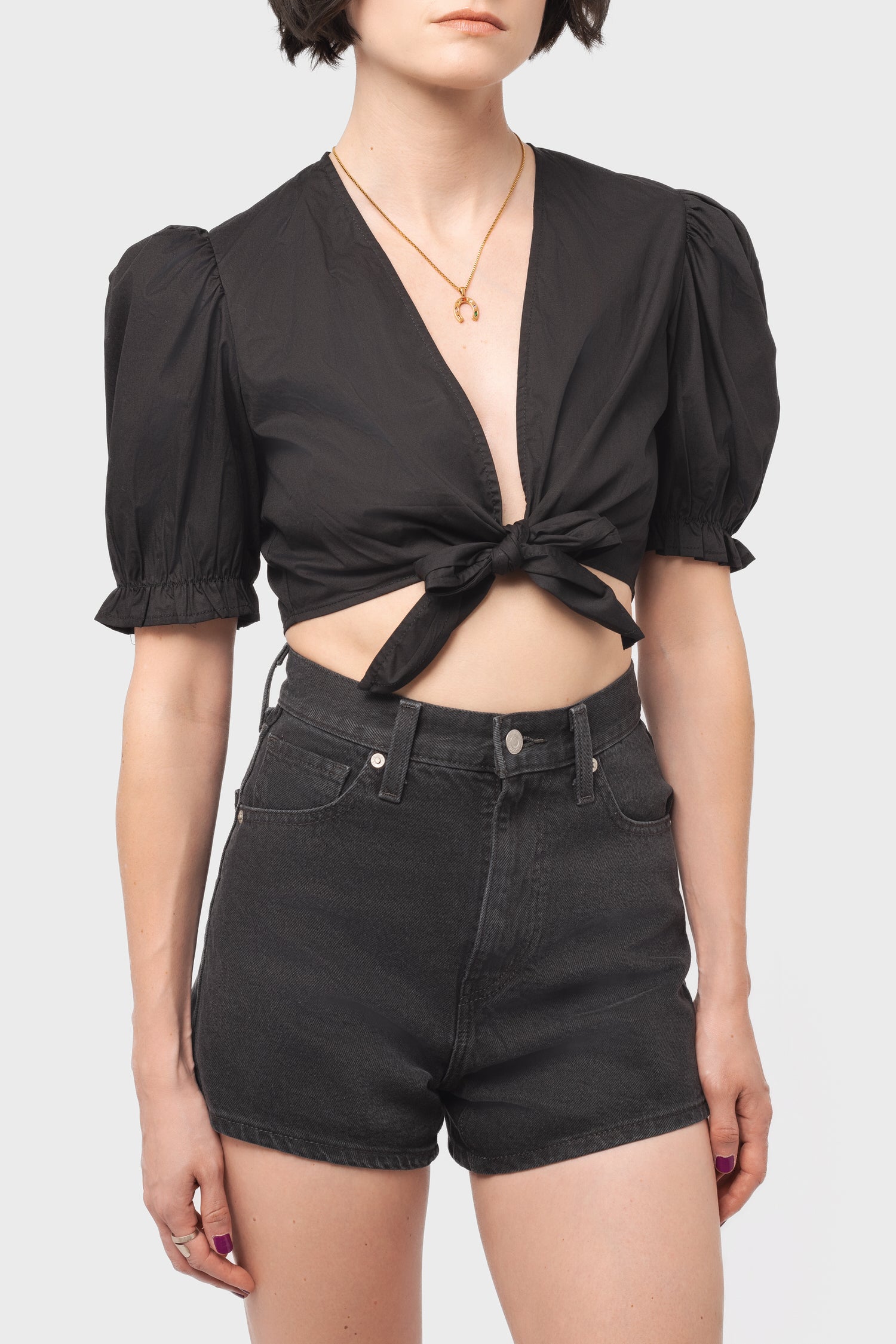 Horse Shoe Chain in Gold