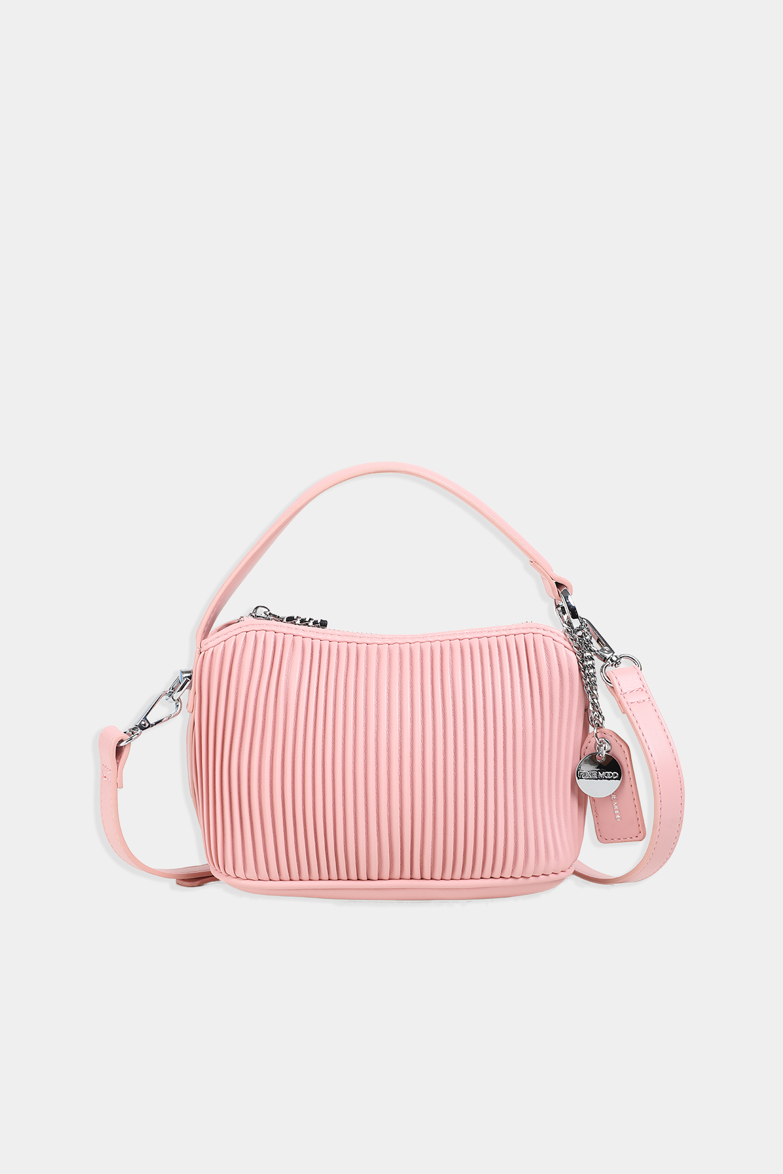 Ella Crossbody in Light Pink Pleated