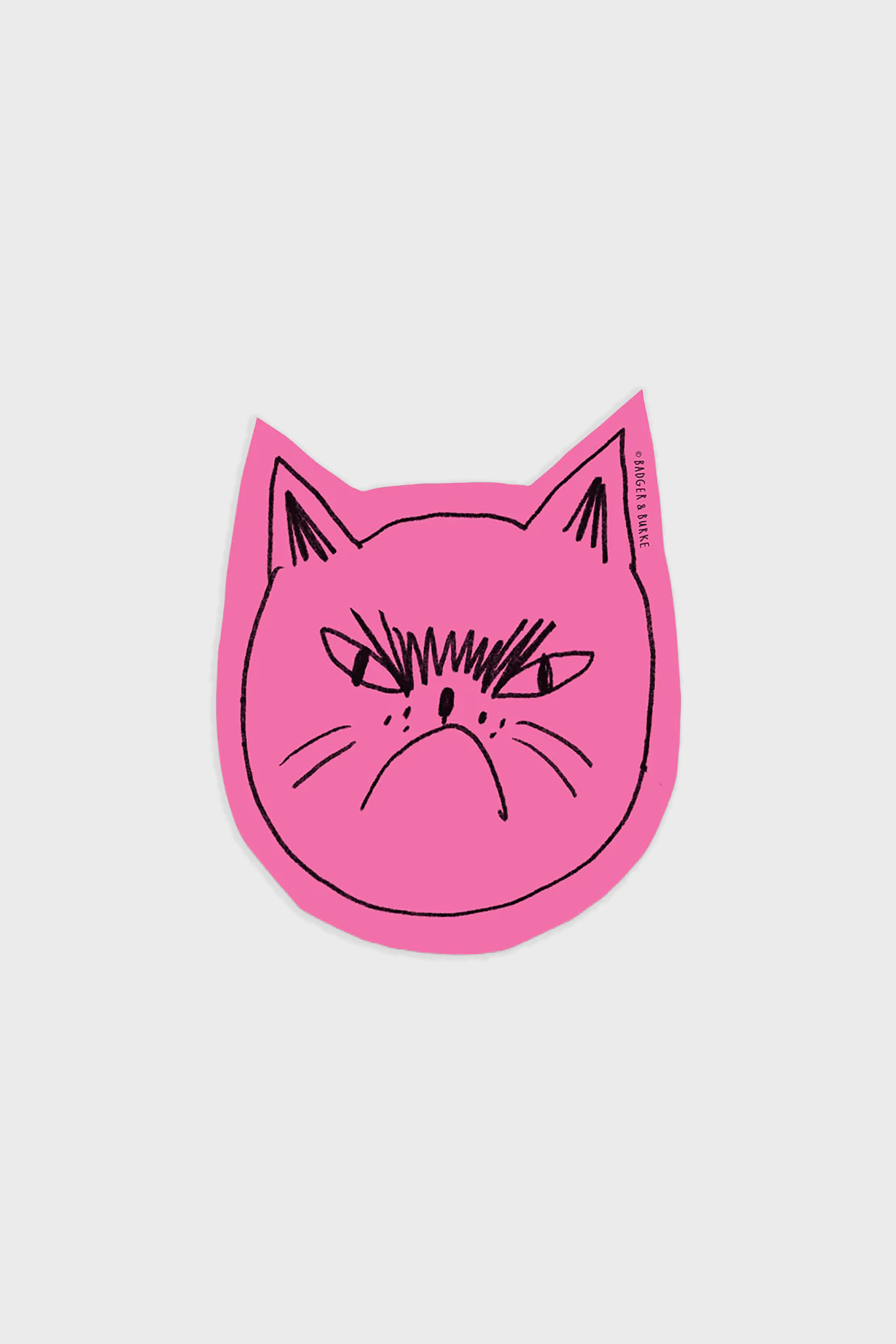 Snitty Kitty Sticker