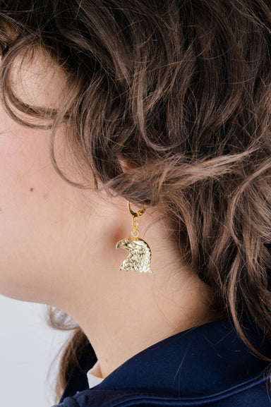 Eagle Profile Huggie - Philistine