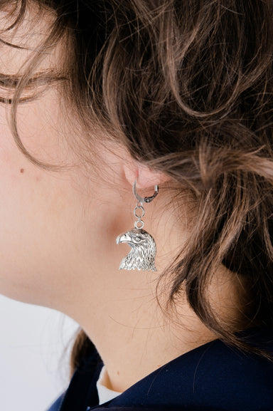 Eagle Profile Huggie - Philistine