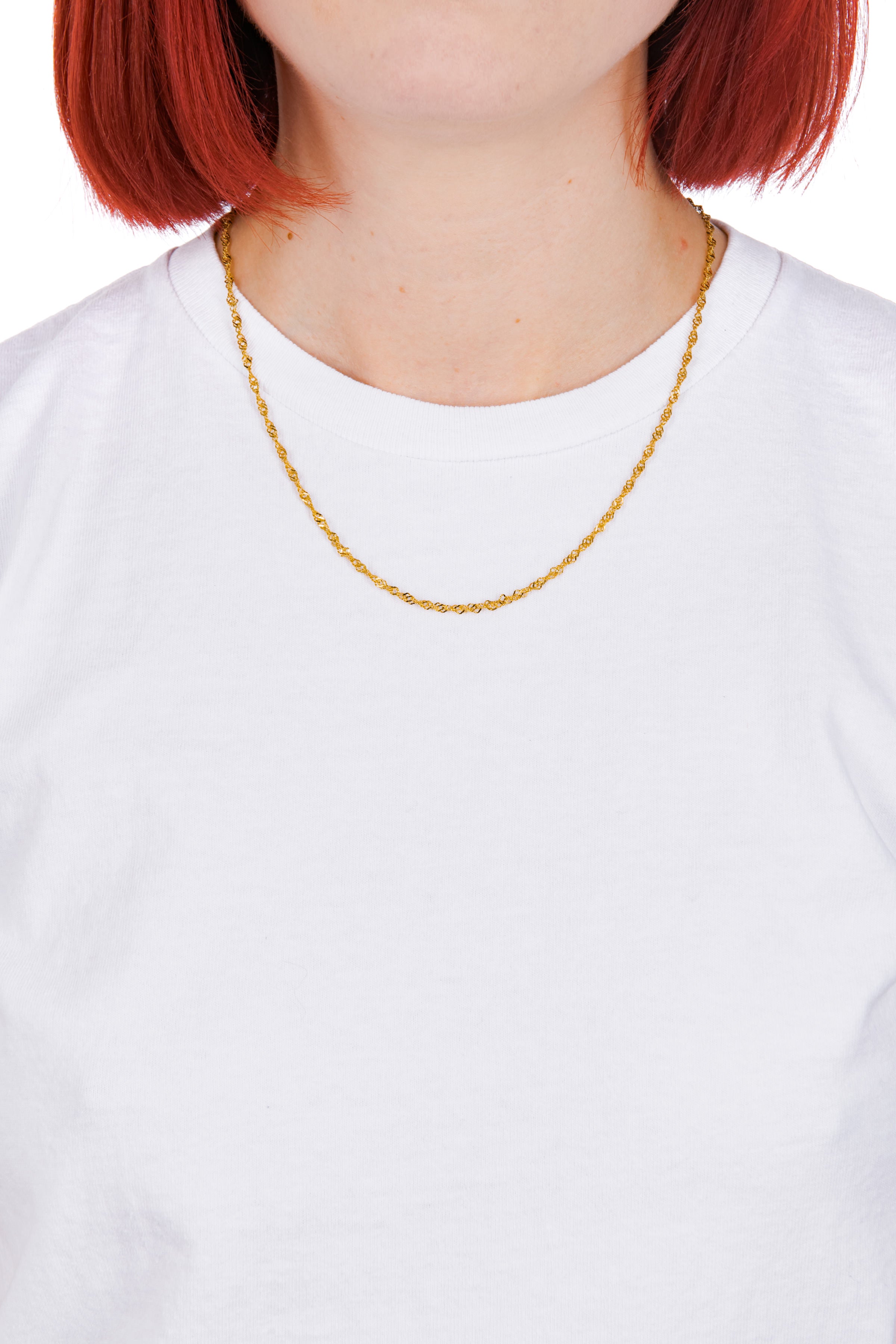 Singapore Chain in Gold - Philistine