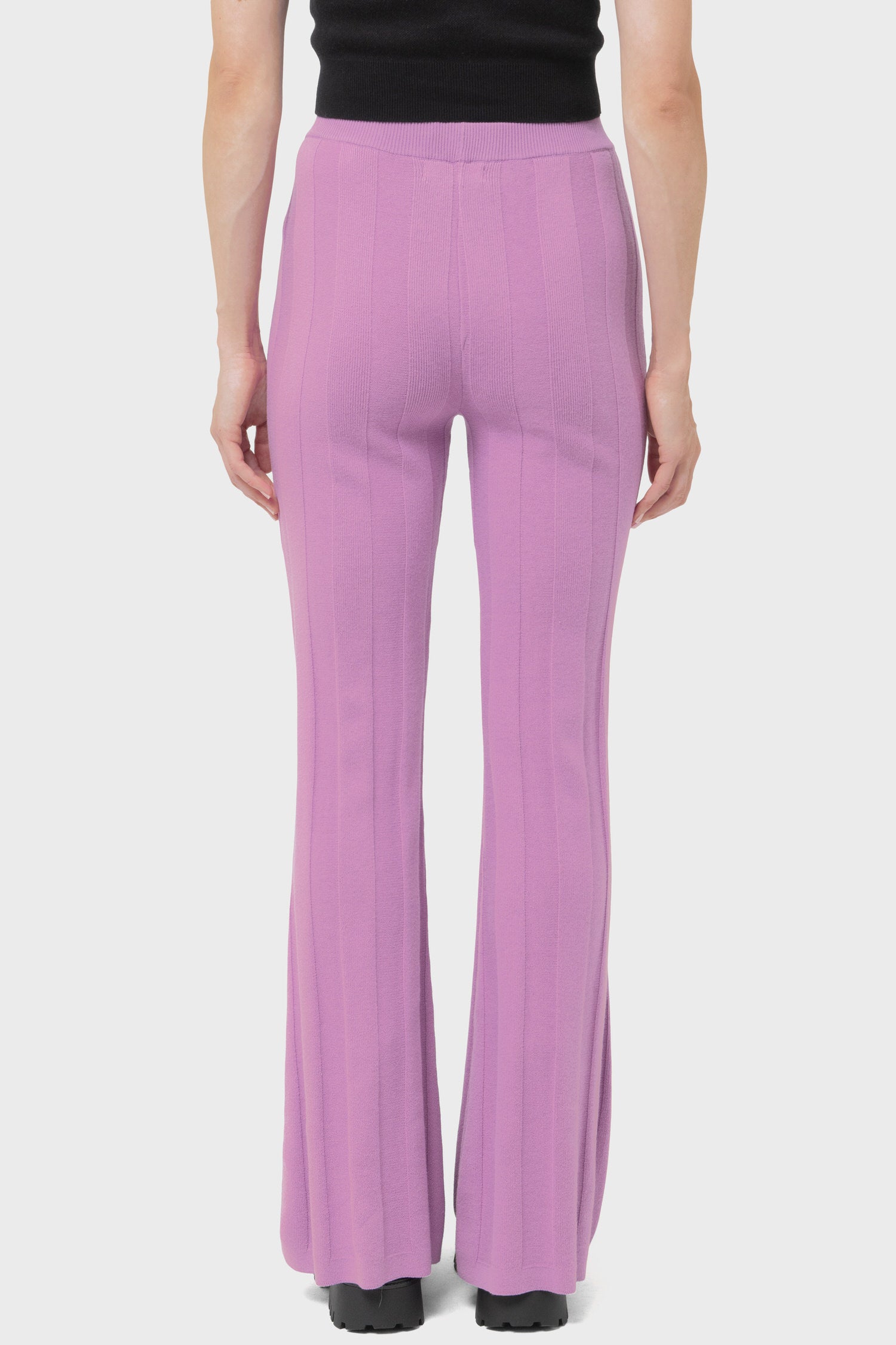 Women's Another Girl Wide Rib Knit Trousers