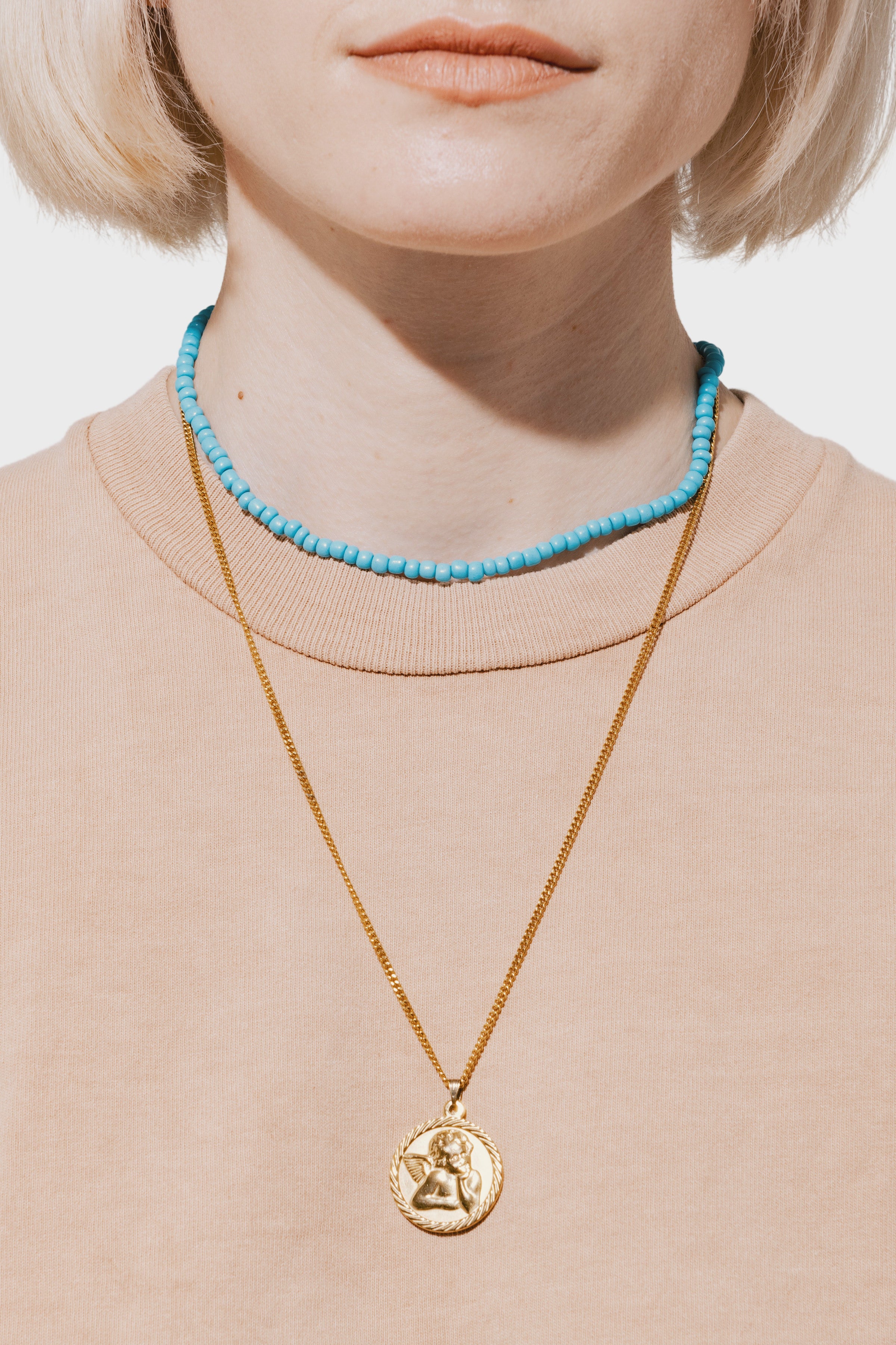 Beaded Choker Necklace