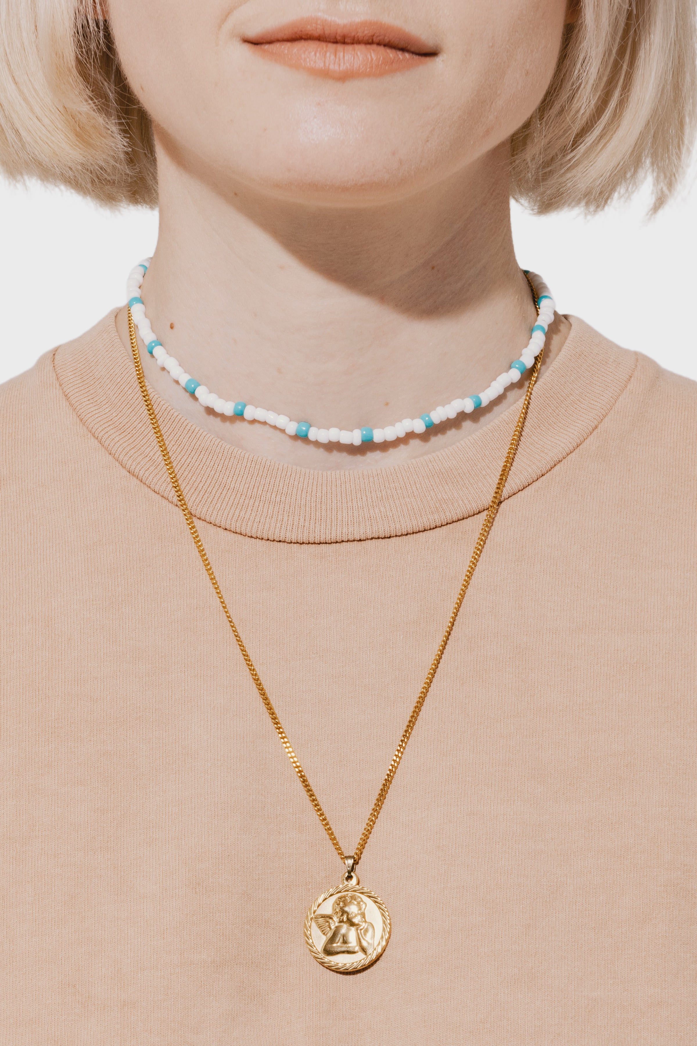 Beaded Choker Necklace