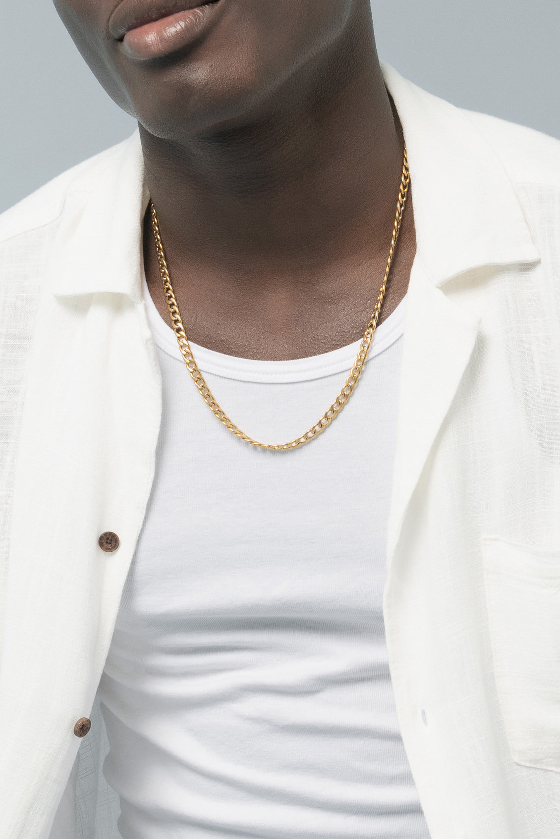 Bold Cuban Chain in Gold