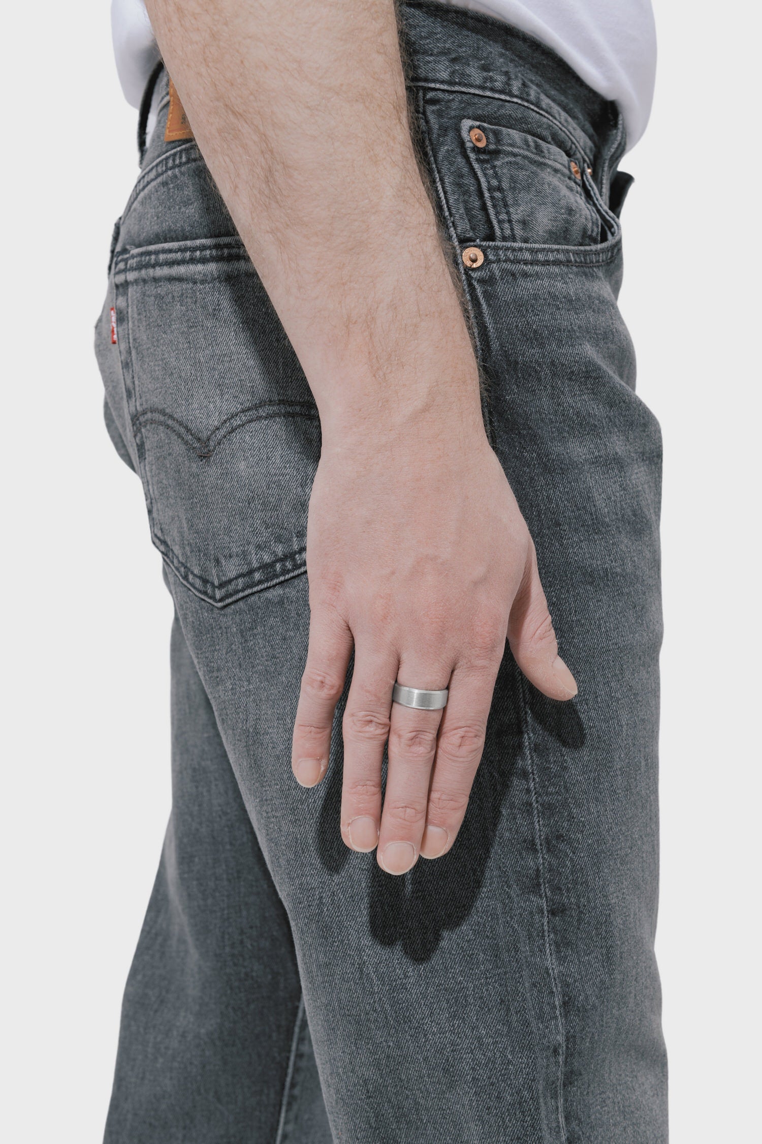 Classic Band Ring in Silver